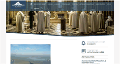 Desktop Screenshot of abbaye-montsaintmichel.com